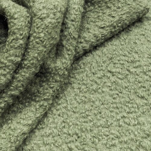 Alpaca Boucle Coat Pistachio