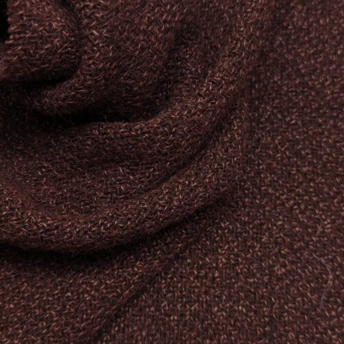 Vintage Solbiati Wool Tweed Coat Oxblood