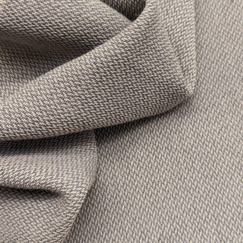 Vintage Solbiati Wool Tweed Grey Beige