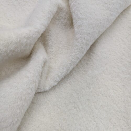 Suri Alpaca Coat White