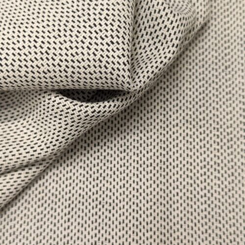 Vintage Solbiati Wool Tweed White Black