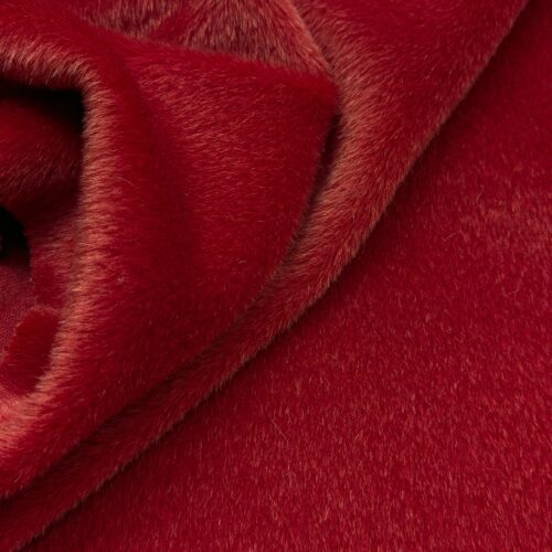 Baby Suri Alpaca Coat Bright Red