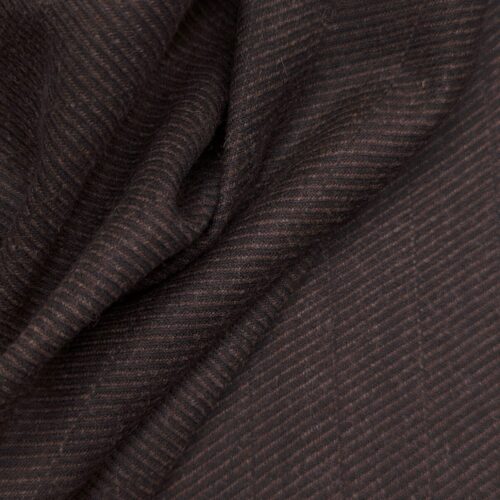 Vintage Solbiati Wool Tweed Dark Chocolate