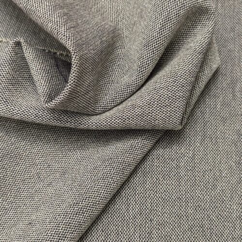 Vintage Solbiati Wool Tweed Black Ivory