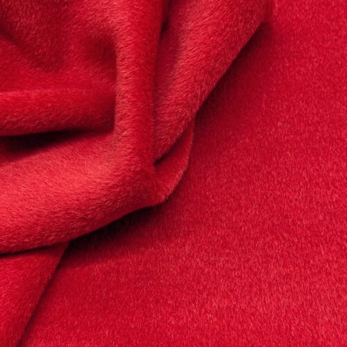 Baby Suri Alpaca Coat Red