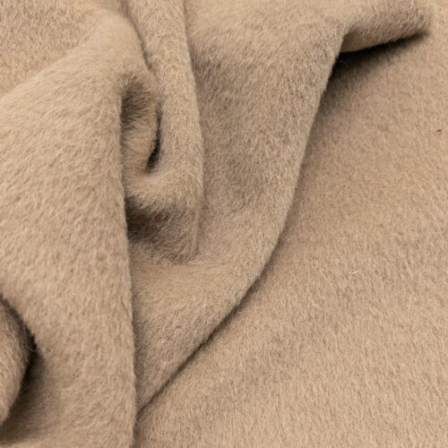 Alpaca Coat Tan Beige