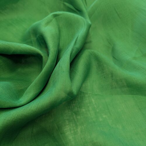 Plain Weave Linen Gauze Green