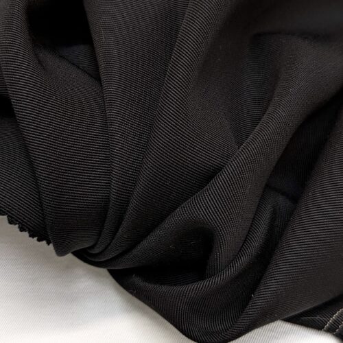 Plain Weave Viscose Black