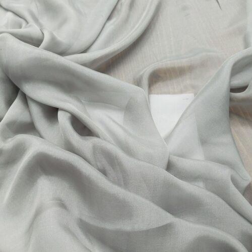 Silk Chiffon Light Grey
