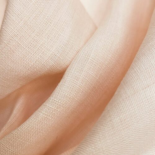 Plain Weave Linen Pale Peach