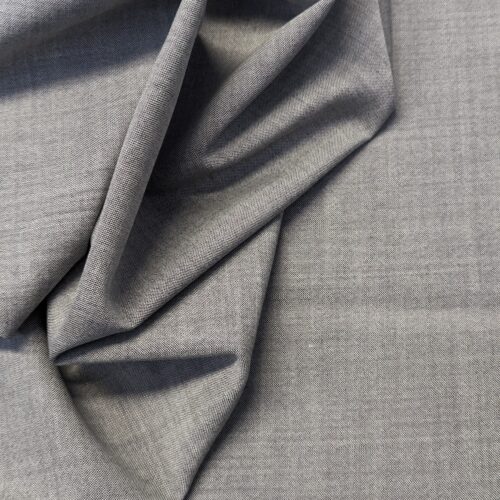 Marzotto Wool Suiting in Light Grey