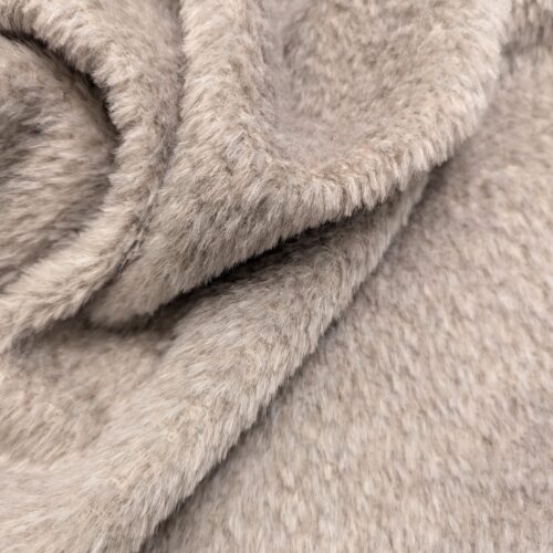 Wool Alpaca Coat Cold Grey