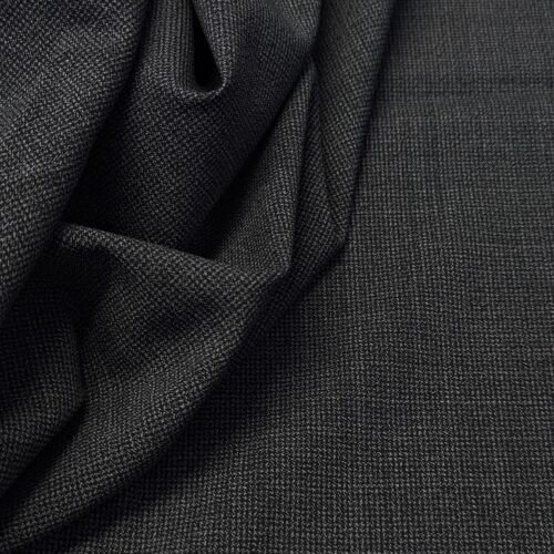 Marzotto Wool Suiting in Graphite Grey