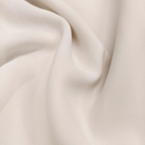 Double Crepe Satin Viscose Pearl