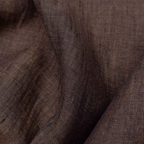 Plain Weave Linen Mocha Earth