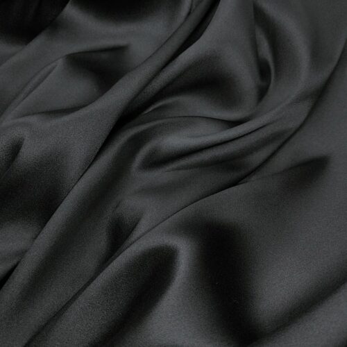 Silk Satin Black