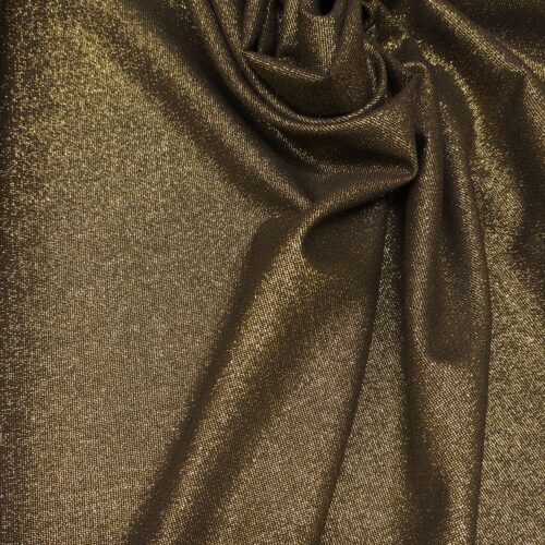 Silk Twill Lurex Bronze
