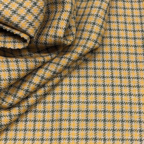 Tweed Wool Checks Yellow