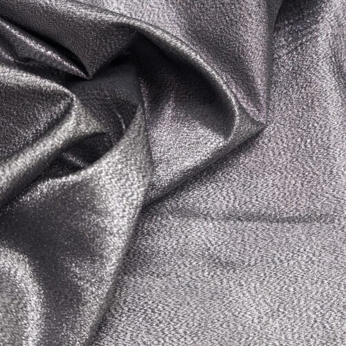 Silk Lurex Silver