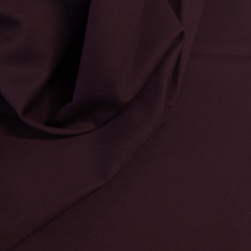 Brushed Cotton Twill Stretcg Oxblood