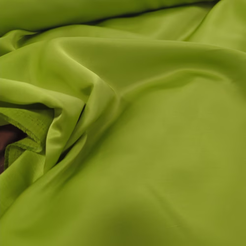 BLNCG Linen Viscose Satin Cady Neon Green
