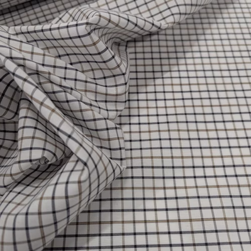 BV Cotton Checks Blue White