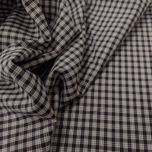 DR Cotton Checks Brown White