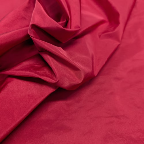 TXT Polyester Silk Taffeta Crimson