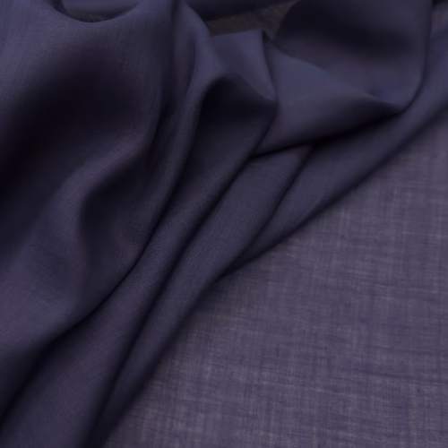 SMF Linen Organza Navy