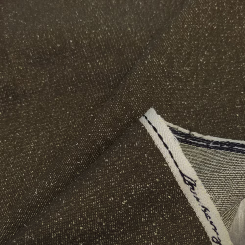 TXT Japanese Cotton Blend Denim Tobacco Green