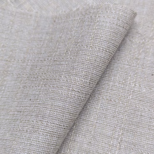 Biella Wool Cotton Linen Viscose Stretch Beige Melange