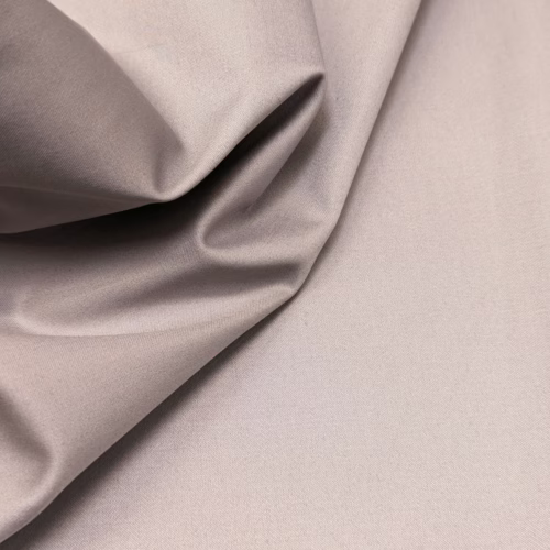 AV Satin Cotton Stretch Pearl Grey