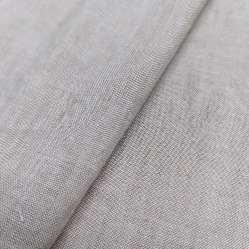Linen Viscose Stretch Beige Melange