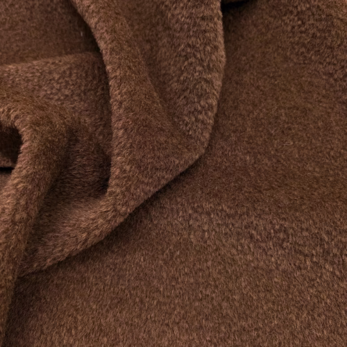 AV Suri Alpaca Wool Coat Brown