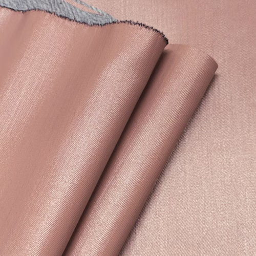 AV Cotton Denim With Lamination Blush