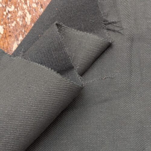 Ricceri Double Face Splitable Twill Wool Linen Cotton SIlk Washed Teal