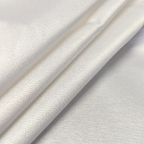 TXT Cotton Viscose Satin Duchess White