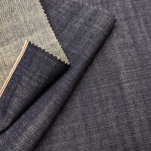 Japan Selvedge Raw Denim Blue 80cm Off-White