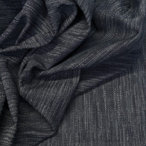 TXT Textured Cotton Denim Indigo