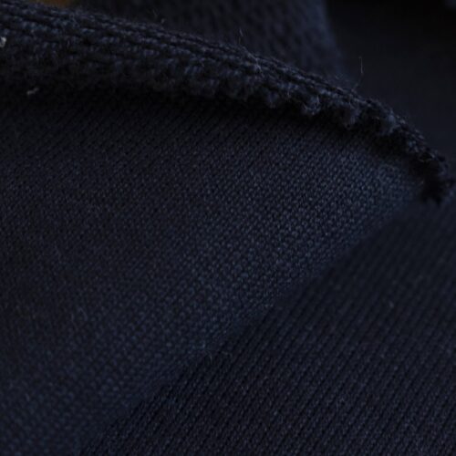 French Terry Cotton Smooth Deep Navy