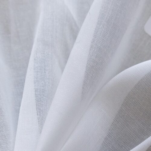 Sustainable Fine Cotton Oraganza White