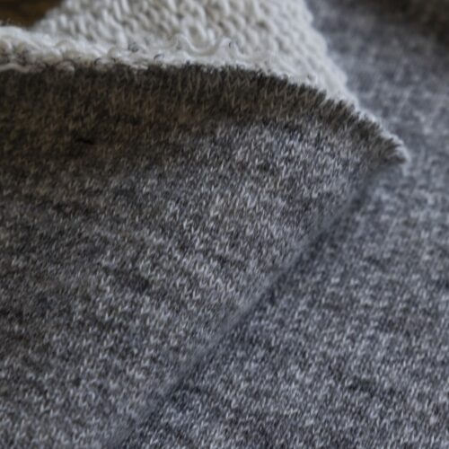 Loopback French Terry Cotton Heather Grey