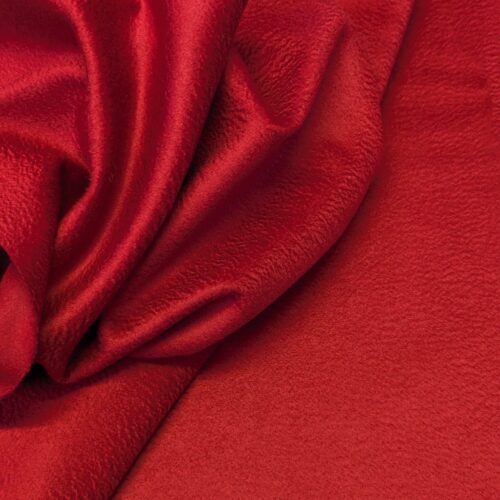 TXT Cashmere Wool Coat Zibellino Red