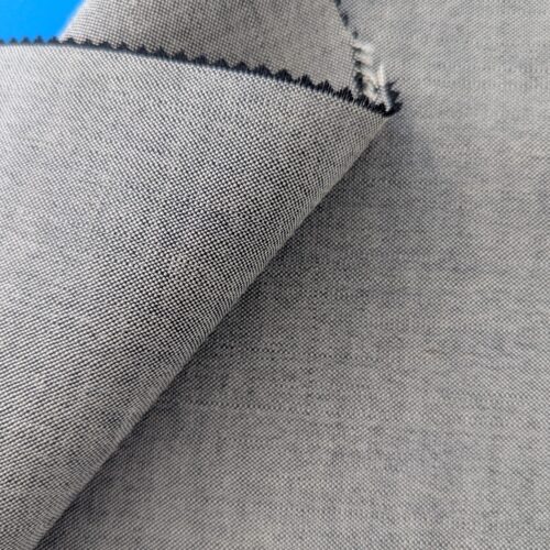Wool Mohair Light Grey Duo Tone