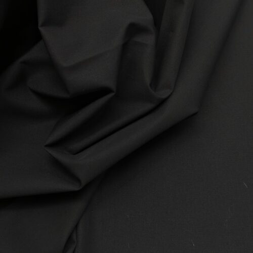 Cotton Poplin Black Color
