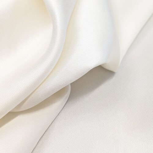 AV Hrm Twill Silk 100cm Off-White