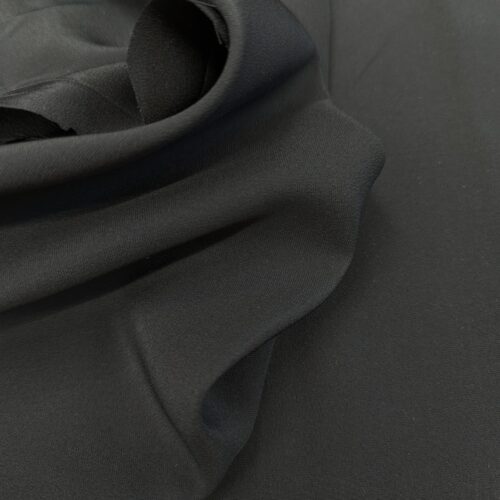 AV Hrm Crepe Marocaine Silk Black