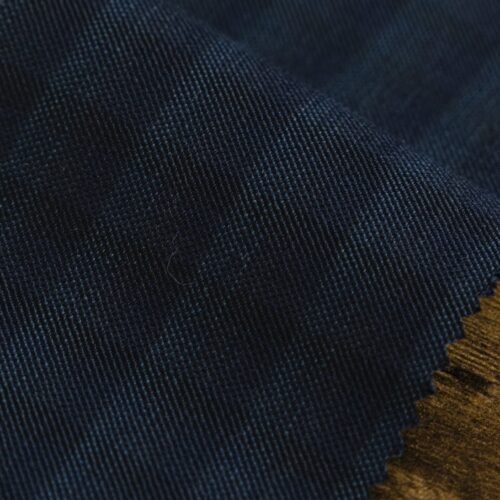 MB Suiting Wool Check Petrol Navy