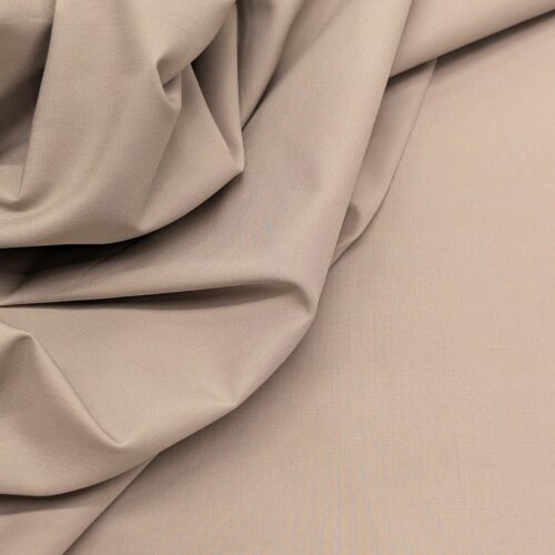 Cotton Poplin Beige Color