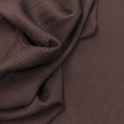 AV Hrm Crepe Silk 100cm Chocolate